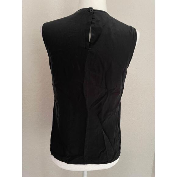 Women Diane Von Furstenberg Red Floral Silk Blouse Small - Picture 2 of 5